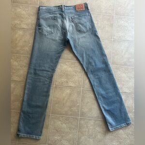 Levi's Light Blue Straight Jeans